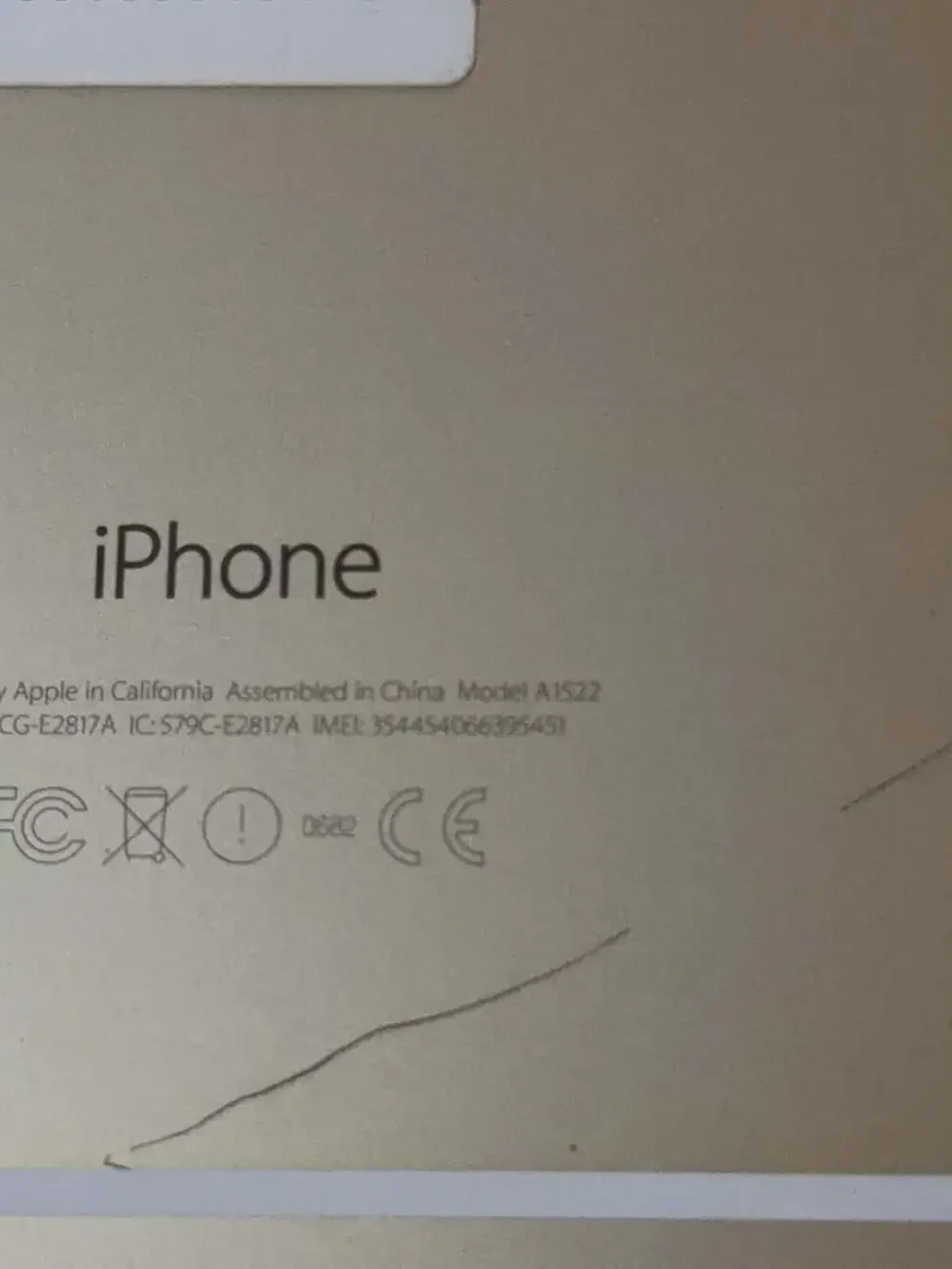 Apple iPhone 6 Plus 64GB Gold (Model A1522)